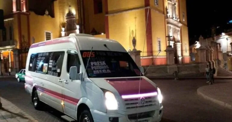 Existen rutas nocturnas en Guanajuato al servicio de los usuarios.