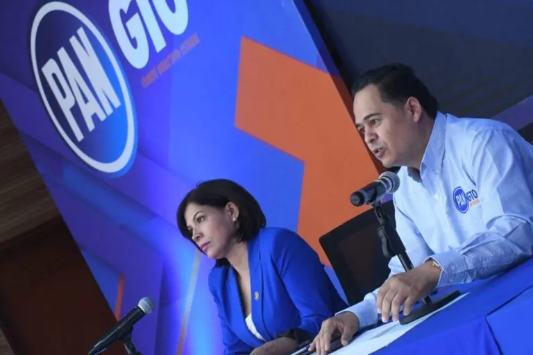 El PAN Guanajuato ofreció una Rueda de Prensa.