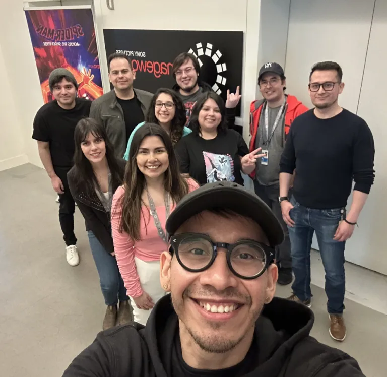 Talento mexicano en “Spider-Man: Across the Spider verse”.