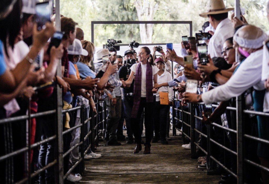 Claudia Sheinbaum estuvo en Guanajuato como parte de su gira en la cual busca convertirse en la abanderada de MORENA de cara a 2024.