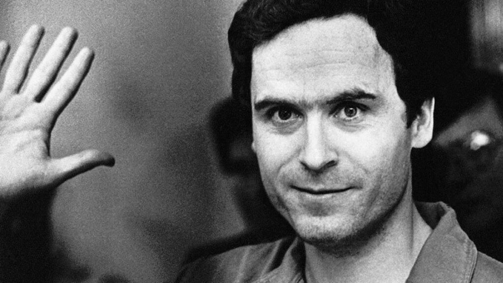 Uno de los asesinoos seriales, Ted Bundy