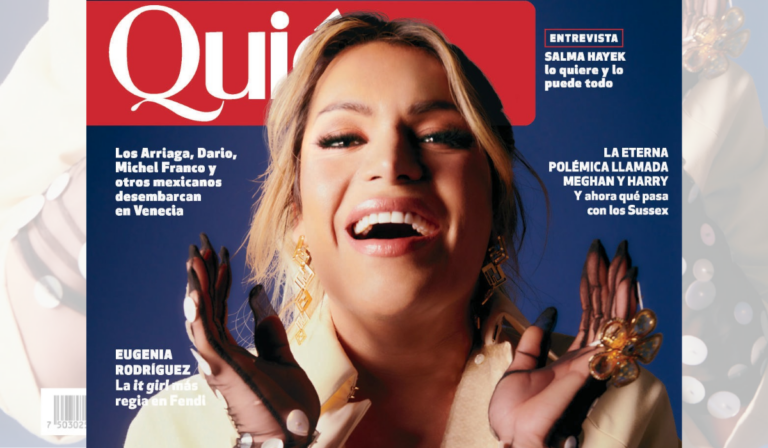 Wendy Guevara es portada de la revista Quién