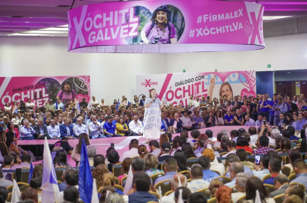 Xóchitl Gálvez elogió a Guanajuato.