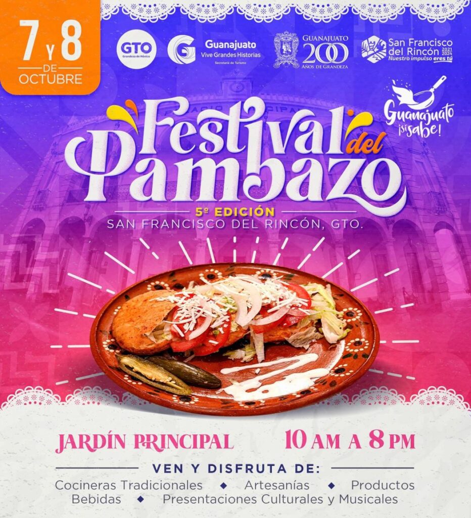 Visita el Festival del Pambazo de San Francisco del Rincón este 7 y 8 de octubre