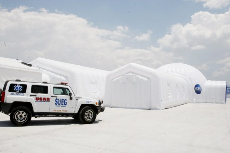 Víctimas del Huracán Otis serán atendidas con hospital móvil enviado por Guanajuato