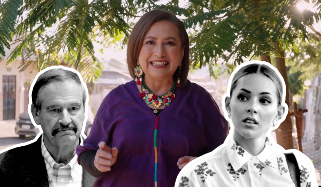 Xóchitl Gálvez aclara que Vicente Fox no habla por ella respecto a Mariana Rodríguez