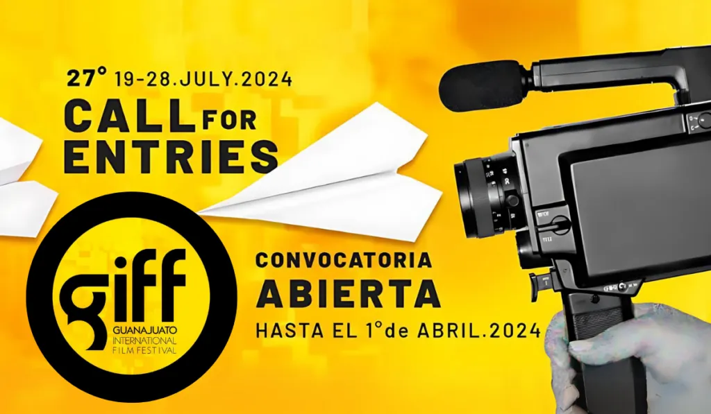 Festival Internacional de Cine Guanajuato (GIFF) abre convocatorias para 2024