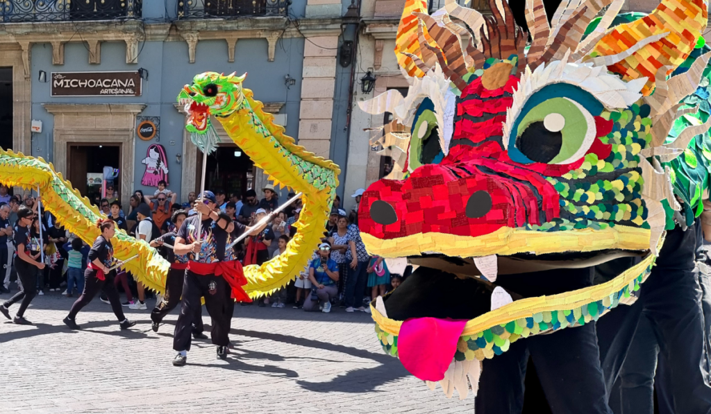Celebran el Año Nuevo Chino con concurso de disfraces en Guanajuato
