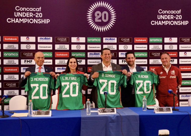 El gobernador guanajuatense estuvo presente en el anuncio de la sede del Premundial Sub 20 de la Concacaf.