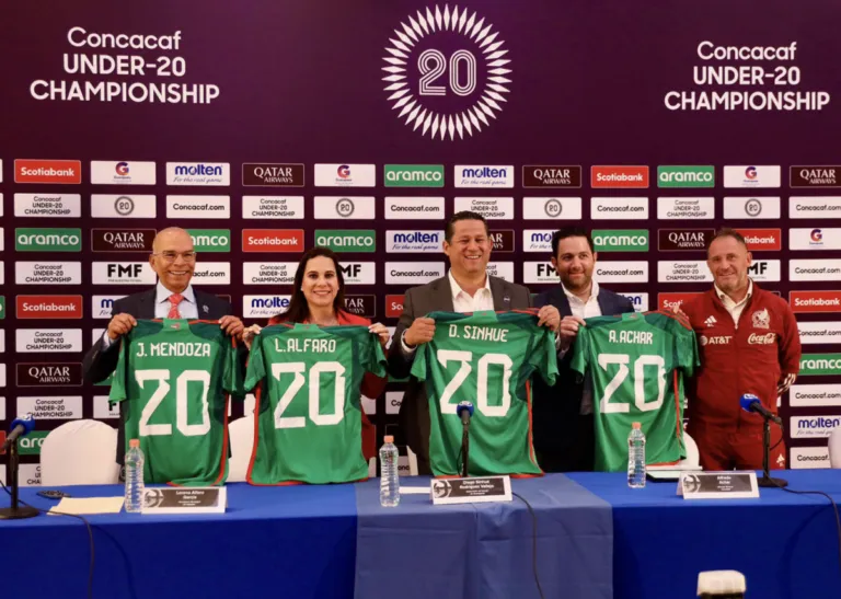 El gobernador guanajuatense estuvo presente en el anuncio de la sede del Premundial Sub 20 de la Concacaf.