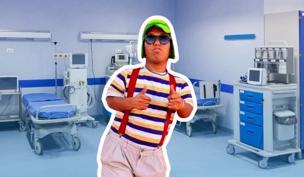 Medio Metro finge estar hospitalizado