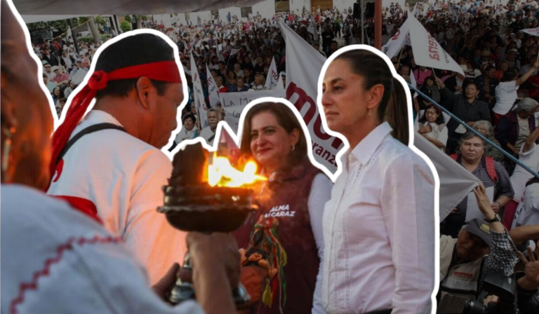 Claudia Sheinbaum recibe 'limpia' en Guanajuato para purificar energías negativas