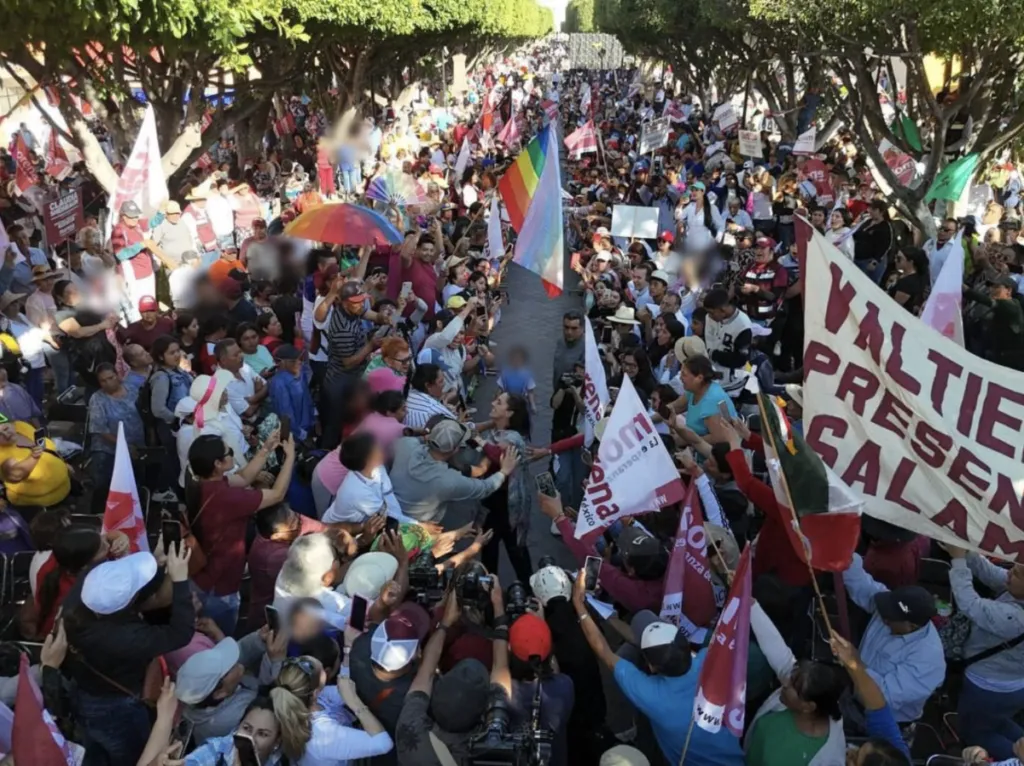Claudia Sheinbaum dijo que a diferencia de Guanajuato, ella nunca culpó al gobierno federal de los hechos delictivos y de la inseguridad.