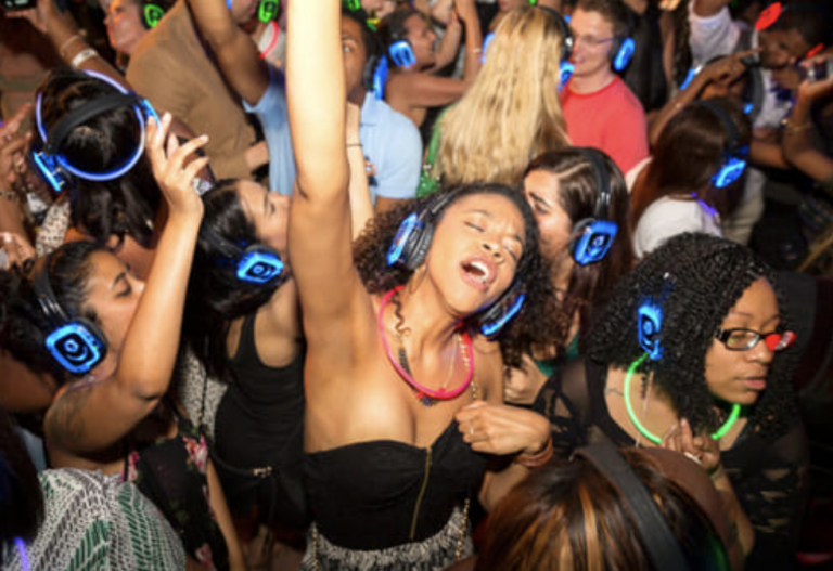 Las Silent Party tienen mayor popularidad en Europa.