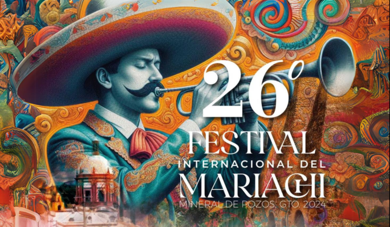 Visita el 26° Festival Internacional del Mariachi en Mineral de Pozos
