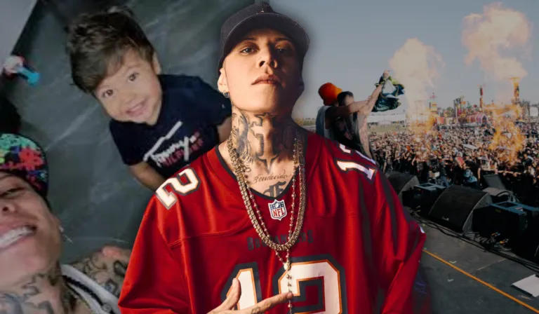 Santa Fe Klan extraña a su hijo Luka durante su gira de trabajo