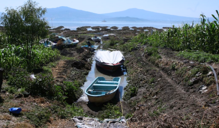 La laguna de Yuriria se une a la lista de sequía total