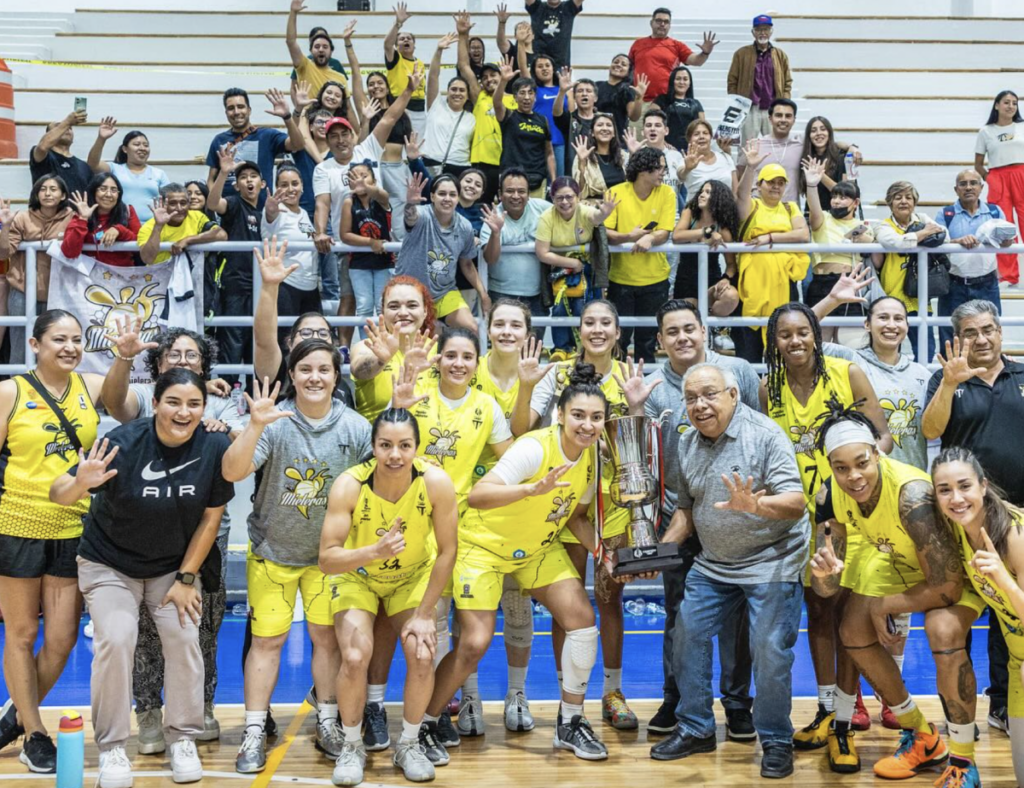 Mieleras de Guanajuato, campeonas de la temporada 2024 de la LMBPF.