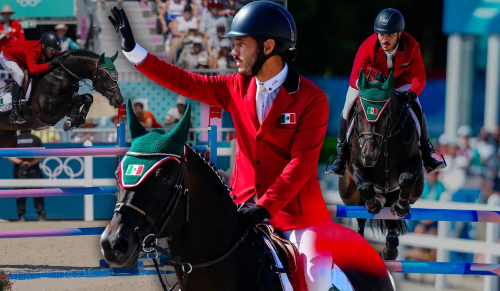 Caída de Andrés Azcárraga lo deja fuera de la final de Salto Ecuestre en París 2024