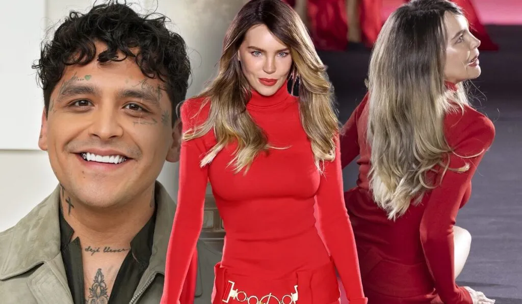 Belinda responde con humor a las burlas de Nodal tras su caída en la pasarela de la Semana de la Moda de París