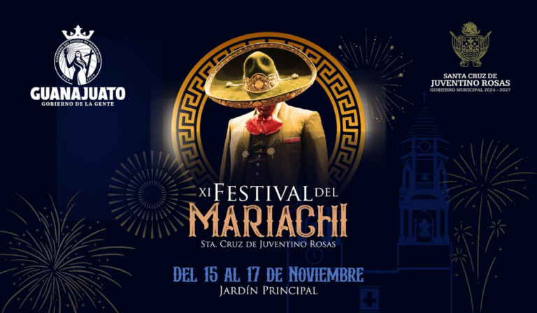 Disfrutemos del XI Festival del Mariachi en Juventino Rosas del 15 al 17 de noviembre