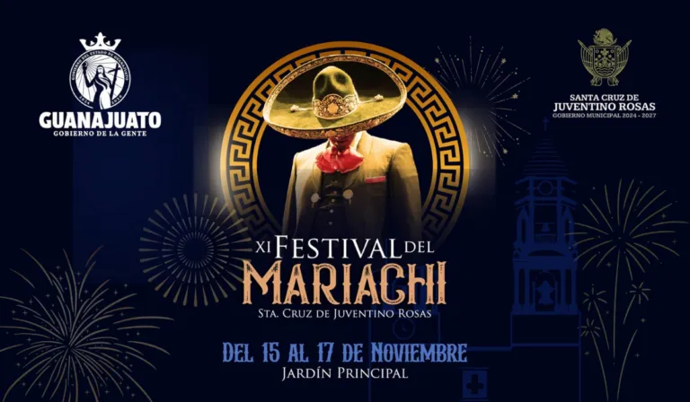 Disfrutemos del XI Festival del Mariachi en Juventino Rosas del 15 al 17 de noviembre