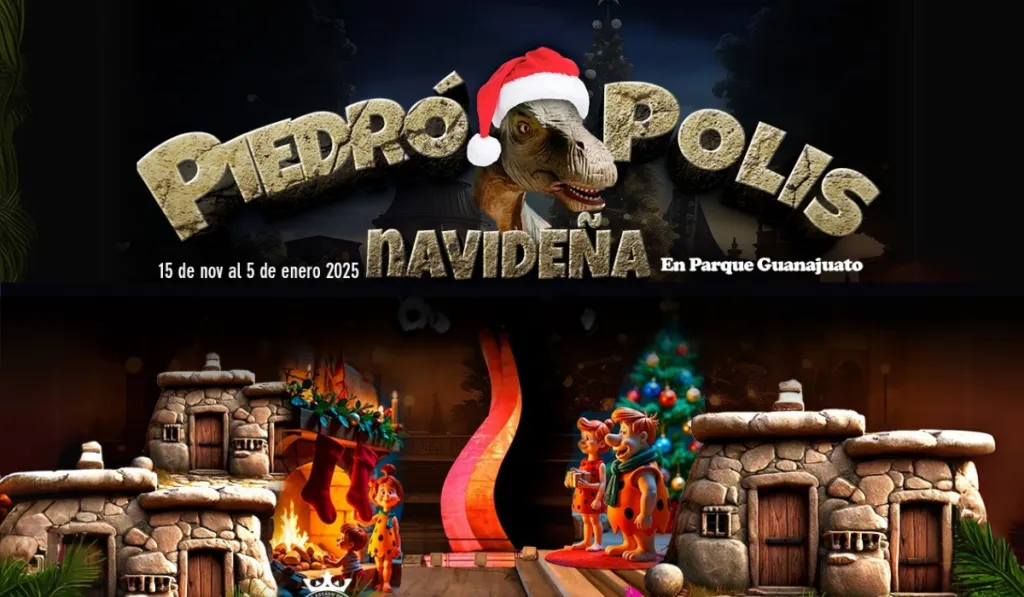 Descubre la magia de Piedrópolis Navideña en Parque Guanajuato