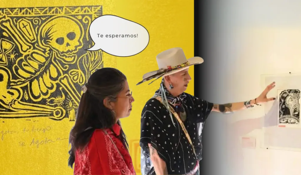 Exposición de arte "Constelación Huarache": viajes, experiencias y resistencias