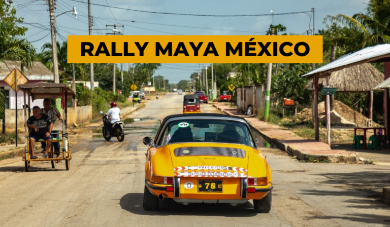 Rally Maya México 2025: Autos clásicos, aventura y un recorrido por la historia
