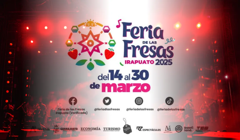 La Feria de las Fresas Irapuato 2025 está por iniciar, todo lo que debes saber para asistir