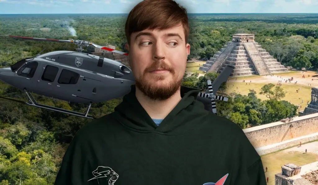 ¿MrBeast vandalizó Chichén Itzá? Polémica por grabación en zonas arqueológicas