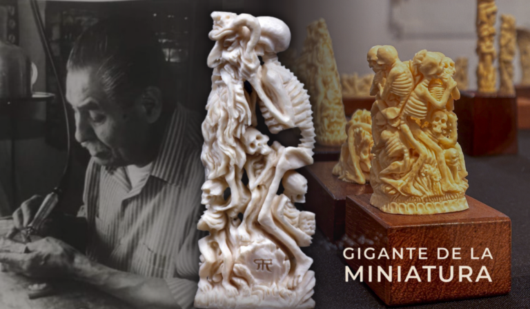 La escultura miniatura de Roberto Ruiz llega a la Ciudad de México 