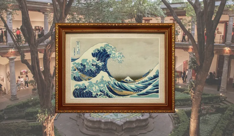 La Gran Ola de Kanagawa llega al Franz Mayer en una exposición de arte japonés