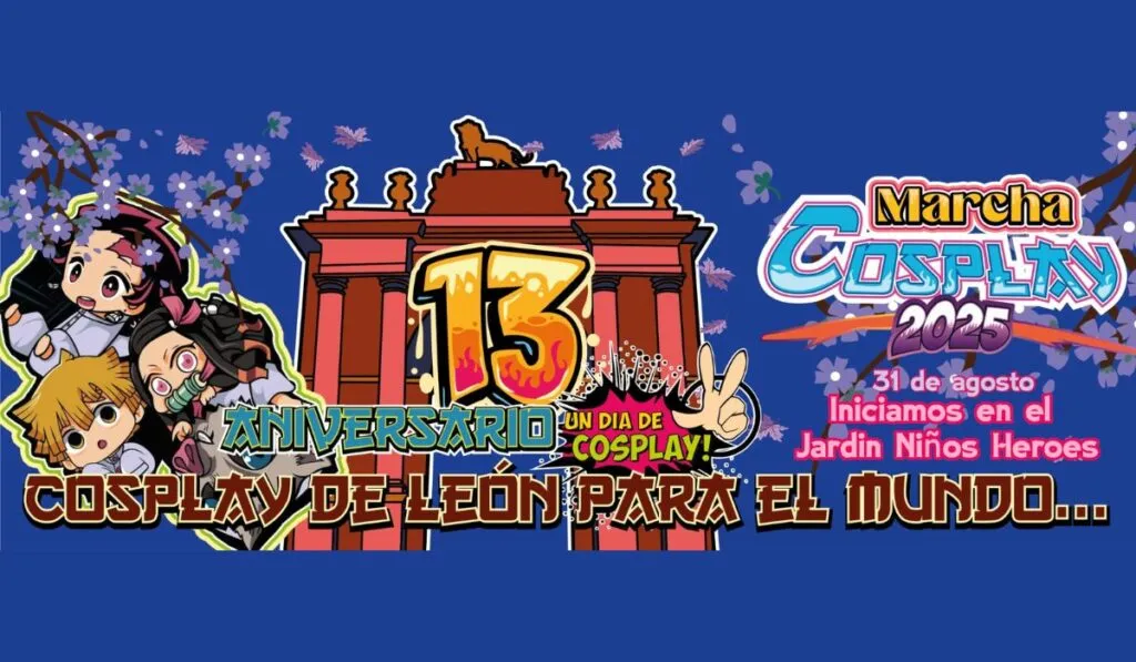 León se alista para la Marcha Cosplay este 31 de agosto