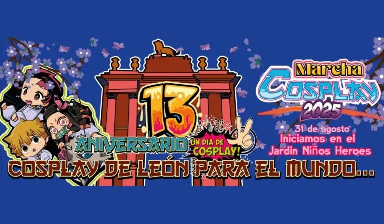 León se alista para la Marcha Cosplay este 31 de agosto