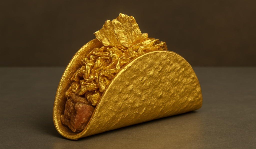 ¿Qué ingredientes tiene el taco más caro del mundo? Cuesta 25 mil dólares