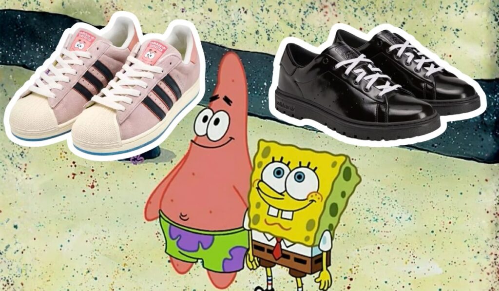 Adidas lanza los zapatos de Bob Esponja y Patricio Estrella que todos querrán tener