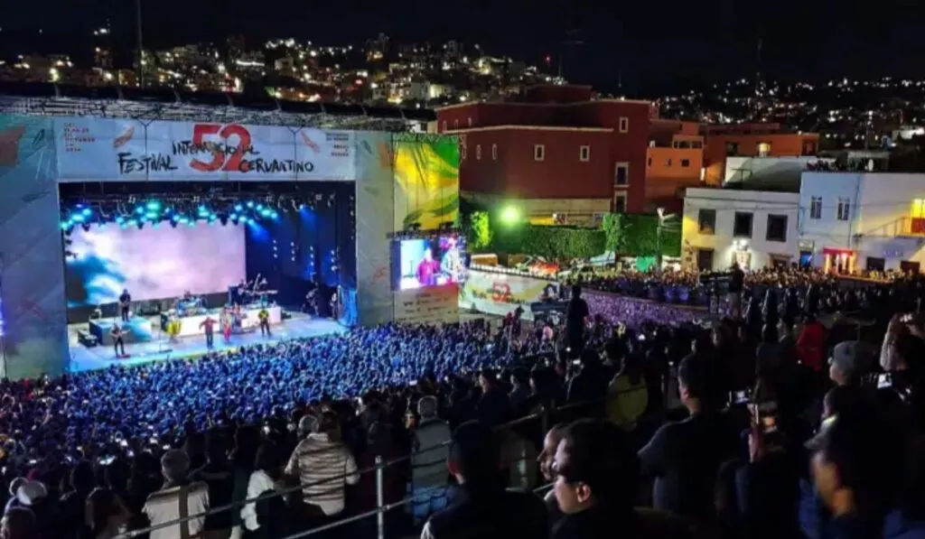 Guanajuato rompe récords en el primer fin de semana del Cervantino 2025