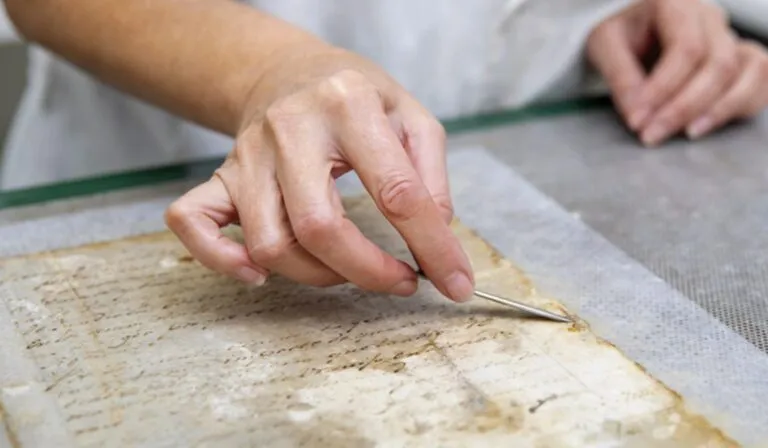 Los “cirujanos del papel” que salvan la historia de Guanajuato, hoja por hoja