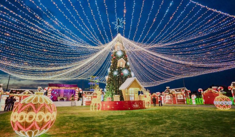 Brilla Fest 2025: el festival navideño de Atlixco que regresa con tren, castillo y miles de luces