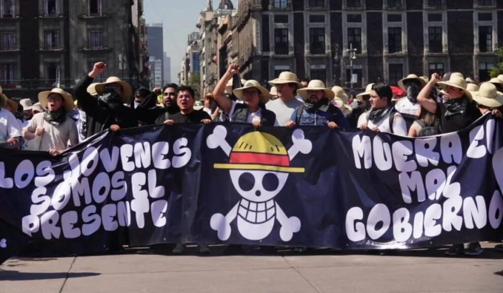 La marcha de la Generación Z en México sorprende: gran multitud, pocos jóvenes y un cierre violento en el Zócalo