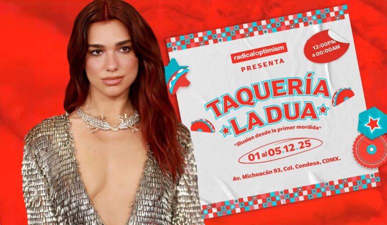 Taquería de Dua Lipa en CDMX: fechas, horarios y todo lo que podrás encontrar