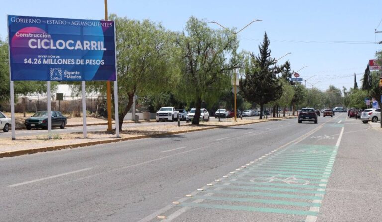 Aguascalientes entra al top 100 mundial de ciudades amigables con el ciclismo