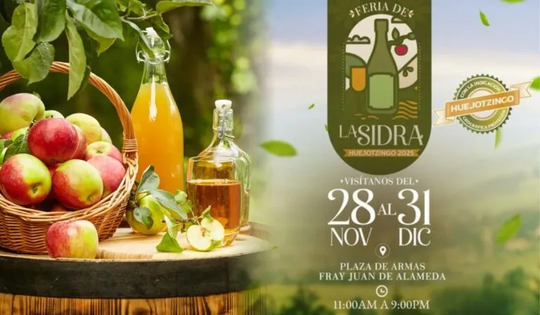 Feria de la Sidra 2025: el festival más delicioso de Puebla para despedir el año