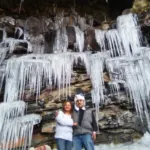 Cascadas de hielo en La Perla: el espectáculo invernal que atrae turistas de todo México y el extranjero