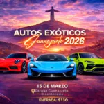 Autos de lujo, simuladores y showrooms: regresa Autos Exóticos Guanajuato 2026