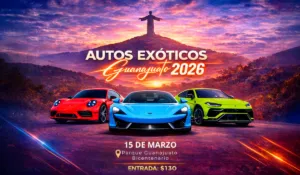 Autos de lujo, simuladores y showrooms: regresa Autos Exóticos Guanajuato 2026
