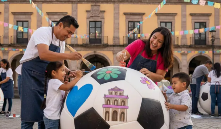 DIF Guanajuato invita a familias a diseñar balones mundialistas y ganar premios económicos