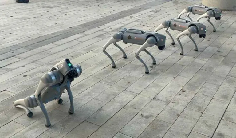 Perros robot vigilarán el Estadio Monterrey durante el Mundial 2026