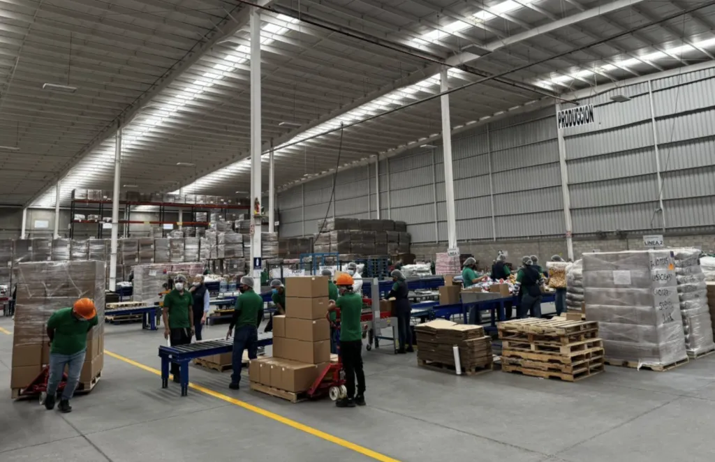 Cadena de suministro alimentaria con trazabilidad implementada por Grupo Kosmos.